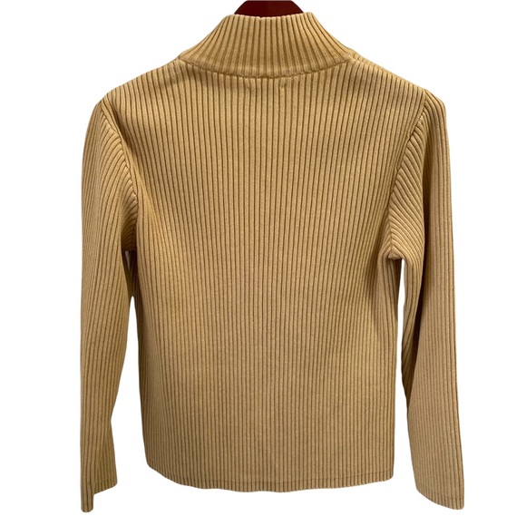 Chico’s Long Zip Sweater Cardigan M - Picture 3 of 5